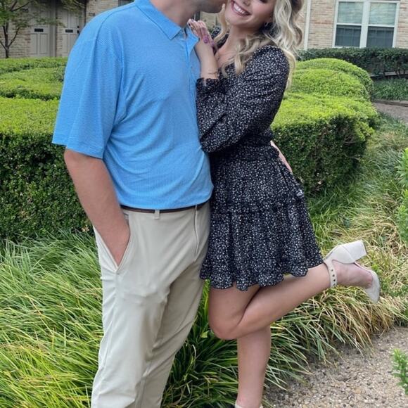 NWOT Lulus Admire You Black Floral Print Ruffled Long Sleeve Mini Dress - Picture 13 of 13